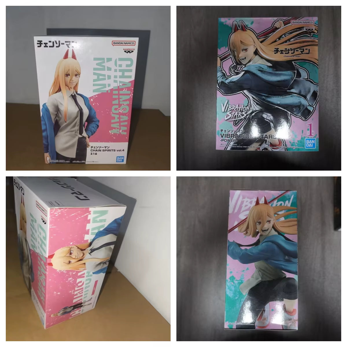 Boneco de Ação Original Chainsaw Man Power - Action Figure Colecionável, Estátua Modelo, ideal para Presente