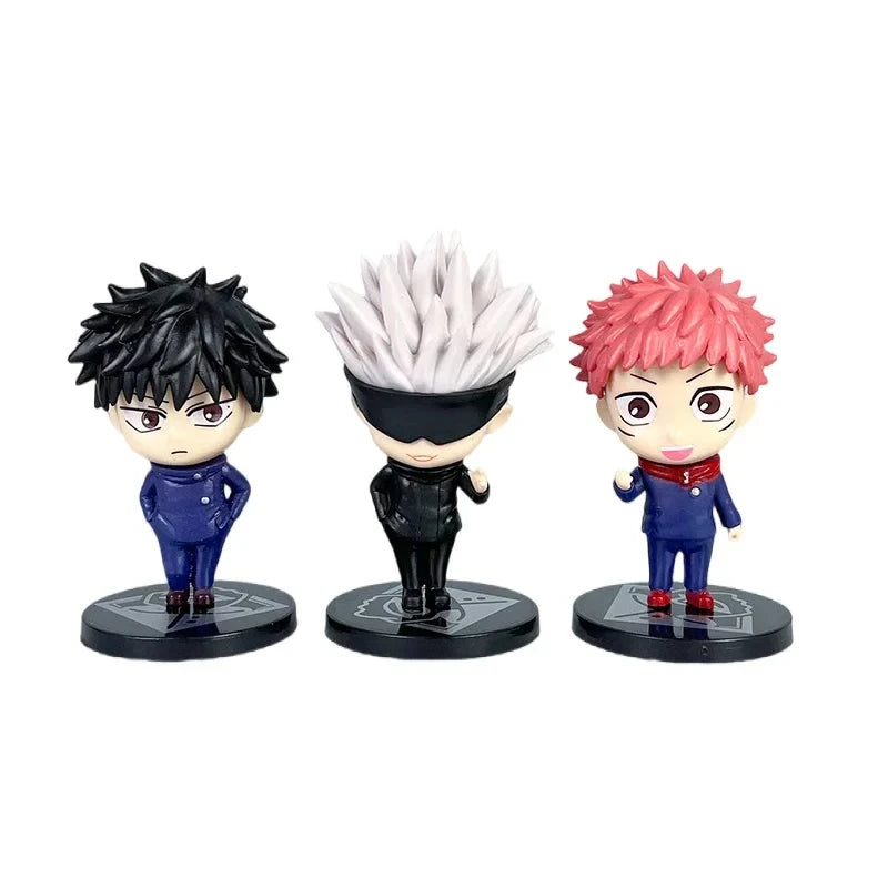 Lote Action Figure Jujutsu Kaisen – Kit Premium Completo (6 Peças)