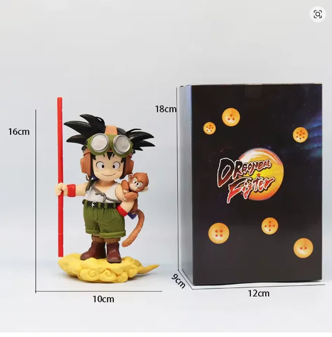 Luminária Action Figure Dragon Ball – Son Goku Kamehameha (16cm)