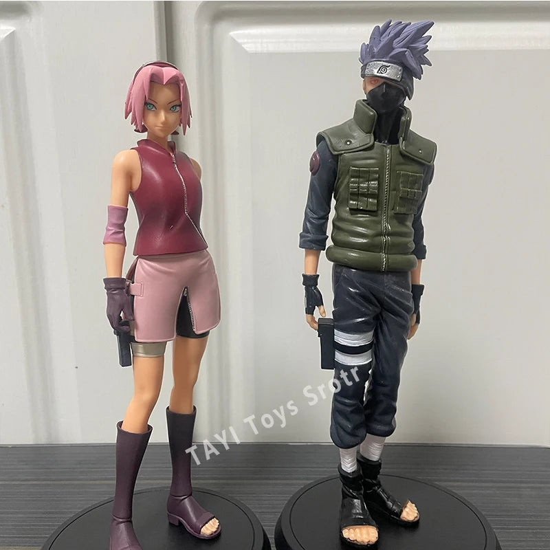 Lote Action Figure Naruto Shippuden – Coleção Estátuas Premium (23cm a 30cm)