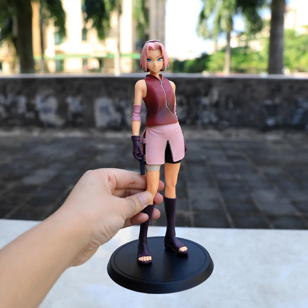 Lote Action Figure Naruto Shippuden – Coleção Estátuas Premium (23cm a 30cm)
