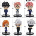 Lote Action Figure Jujutsu Kaisen – Kit Premium Completo (6 Peças)