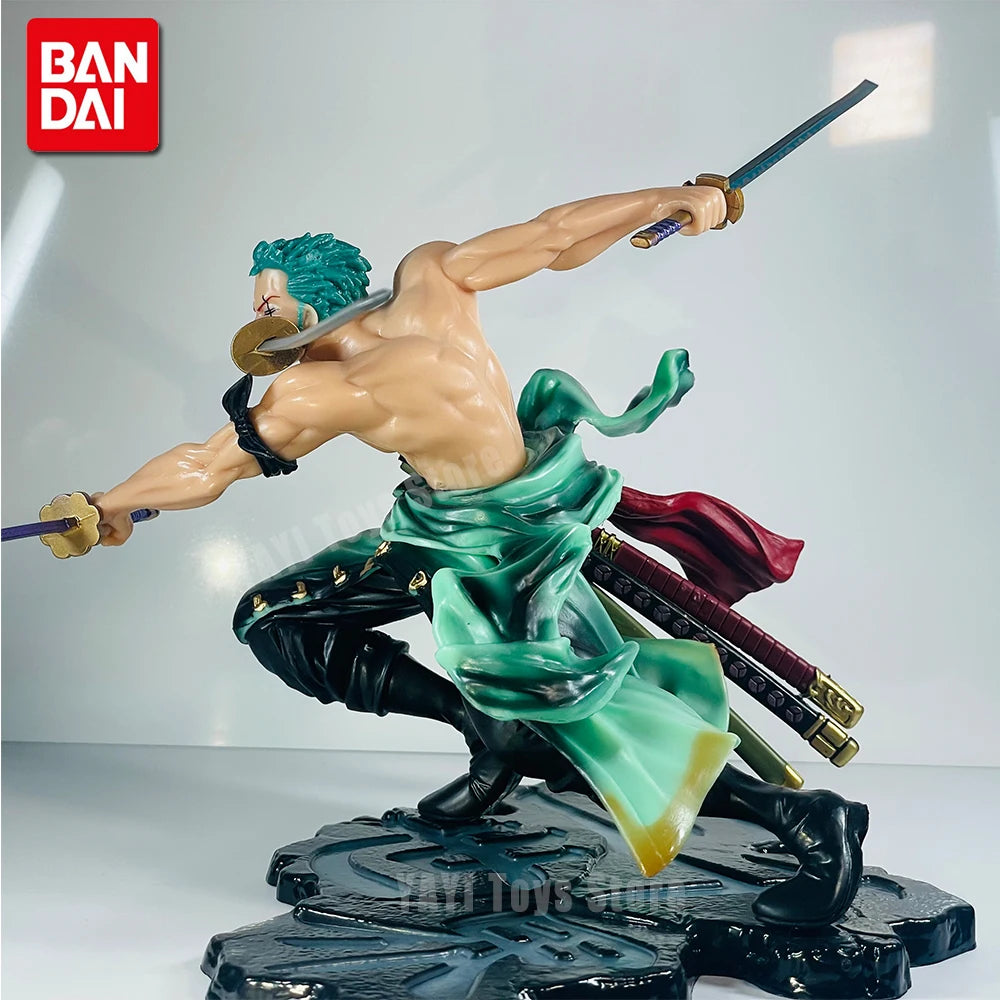 Action Figure One Piece – Mini Estátua Roronoa Zoro Sa-Maximum (10cm)