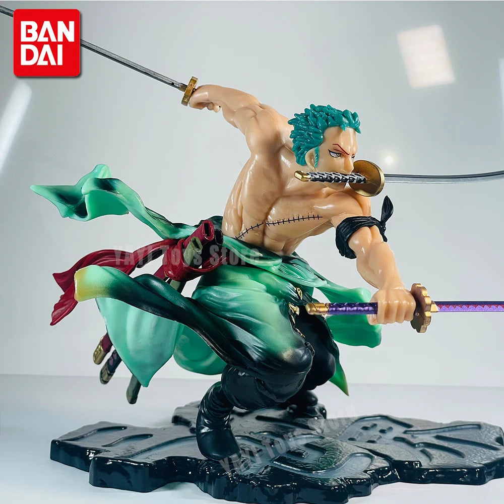 Action Figure One Piece – Mini Estátua Roronoa Zoro Sa-Maximum (10cm)