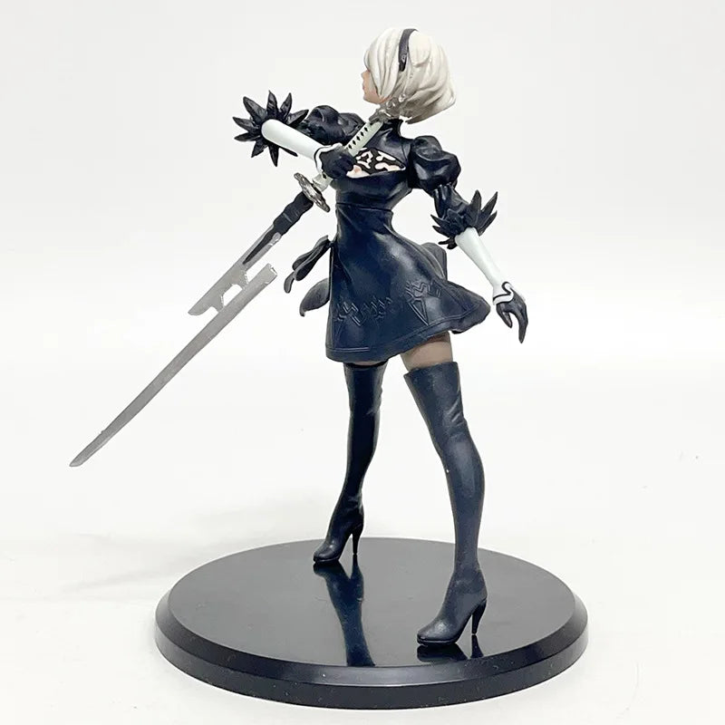 Action Figure YoRHa 2B – NieR:Automata Colecionável Premium (18cm)