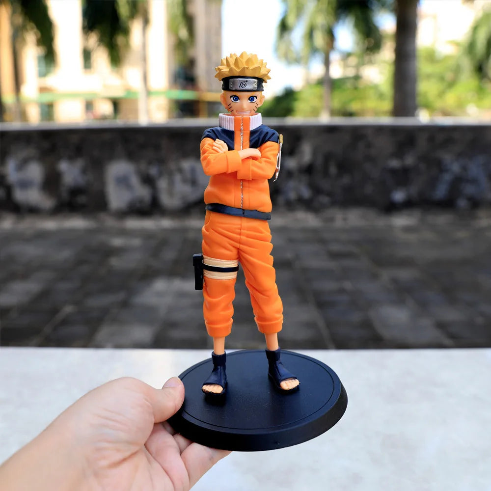 Lote Action Figure Naruto Shippuden – Coleção Estátuas Premium (23cm a 30cm)