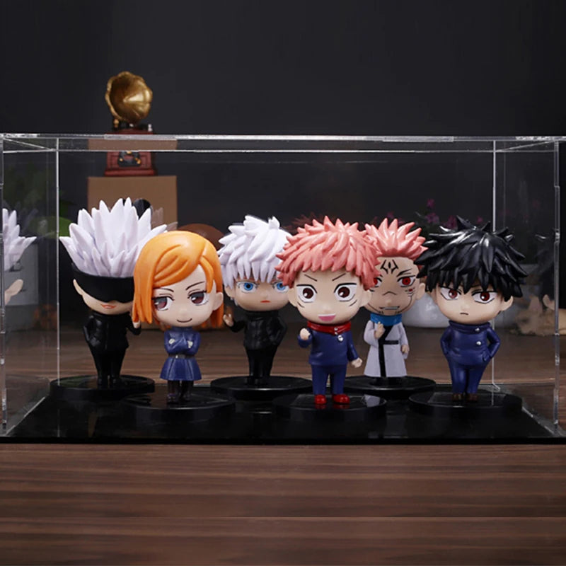 Lote Action Figure Jujutsu Kaisen – Kit Premium Completo (6 Peças)