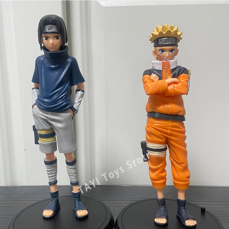 Lote Action Figure Naruto Shippuden – Coleção Estátuas Premium (23cm a 30cm)