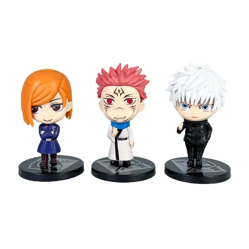 Lote Action Figure Jujutsu Kaisen – Kit Premium Completo (6 Peças)