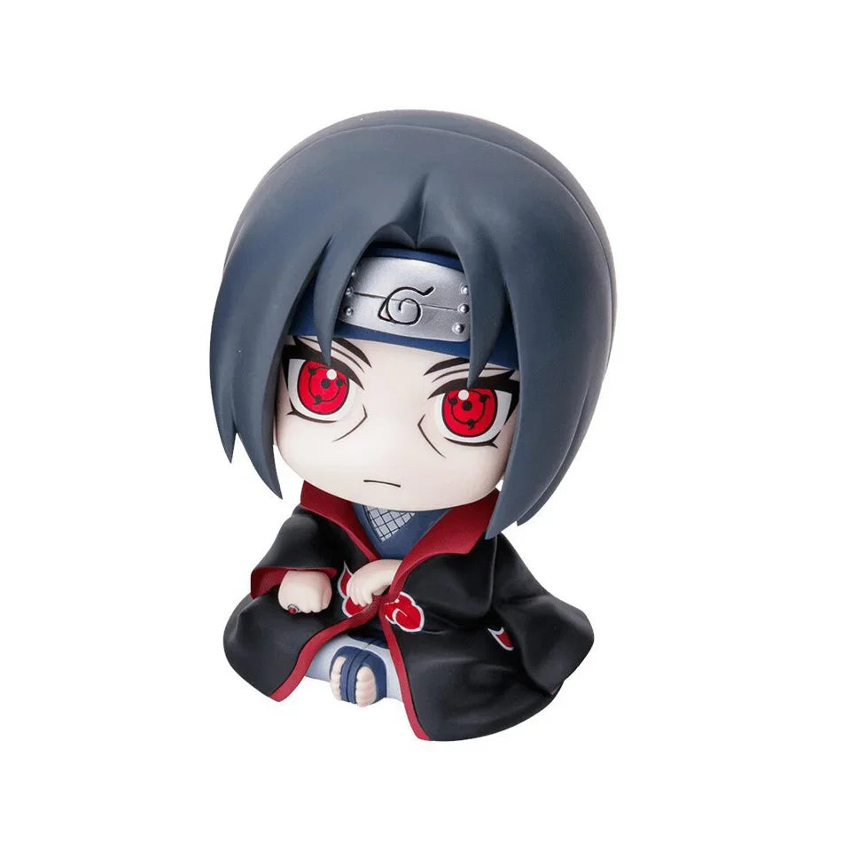 Action Figure Naruto Shippuden Q Version – Mini Estátuas Colecionáveis (9cm)