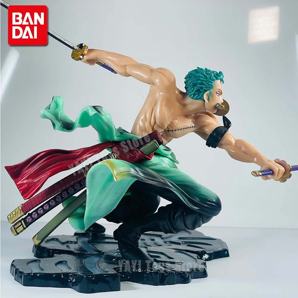 Action Figure One Piece – Mini Estátua Roronoa Zoro Sa-Maximum (10cm)