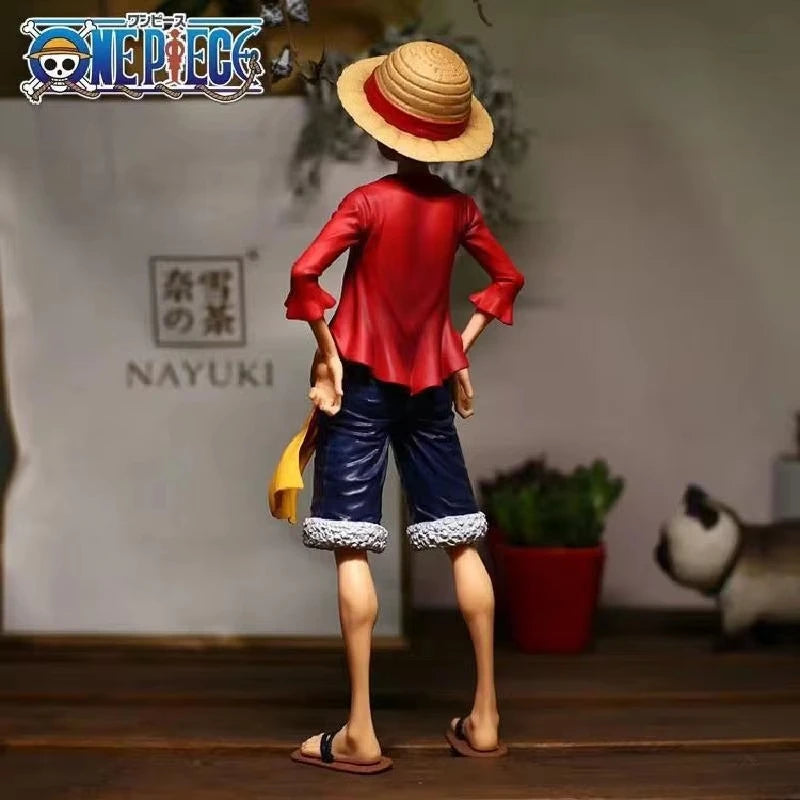 Action Figure One Piece – Luffy Confident Smiley Face Changing (28cm)
