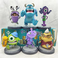 Kit Action Figure Universidade Monstros – Conjunto com 6 Miniaturas (7-10cm)