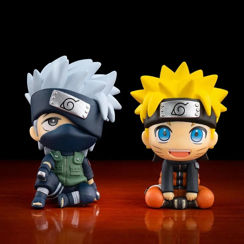 Action Figure Naruto Shippuden Q Version – Mini Estátuas Colecionáveis (9cm)