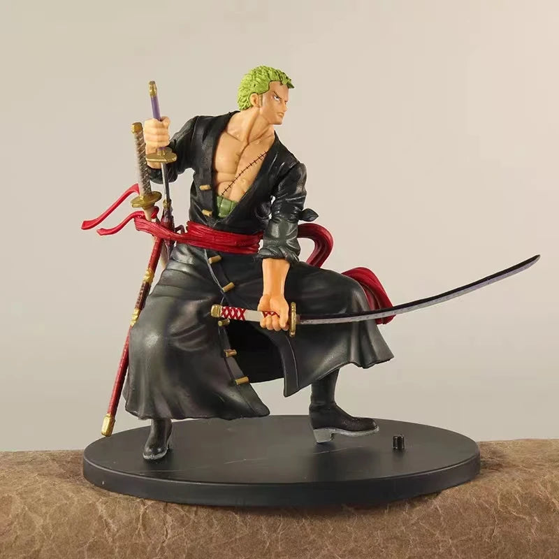 Action Figure One Piece – Roronoa Zoro Three-Knife Santoryu (16cm)