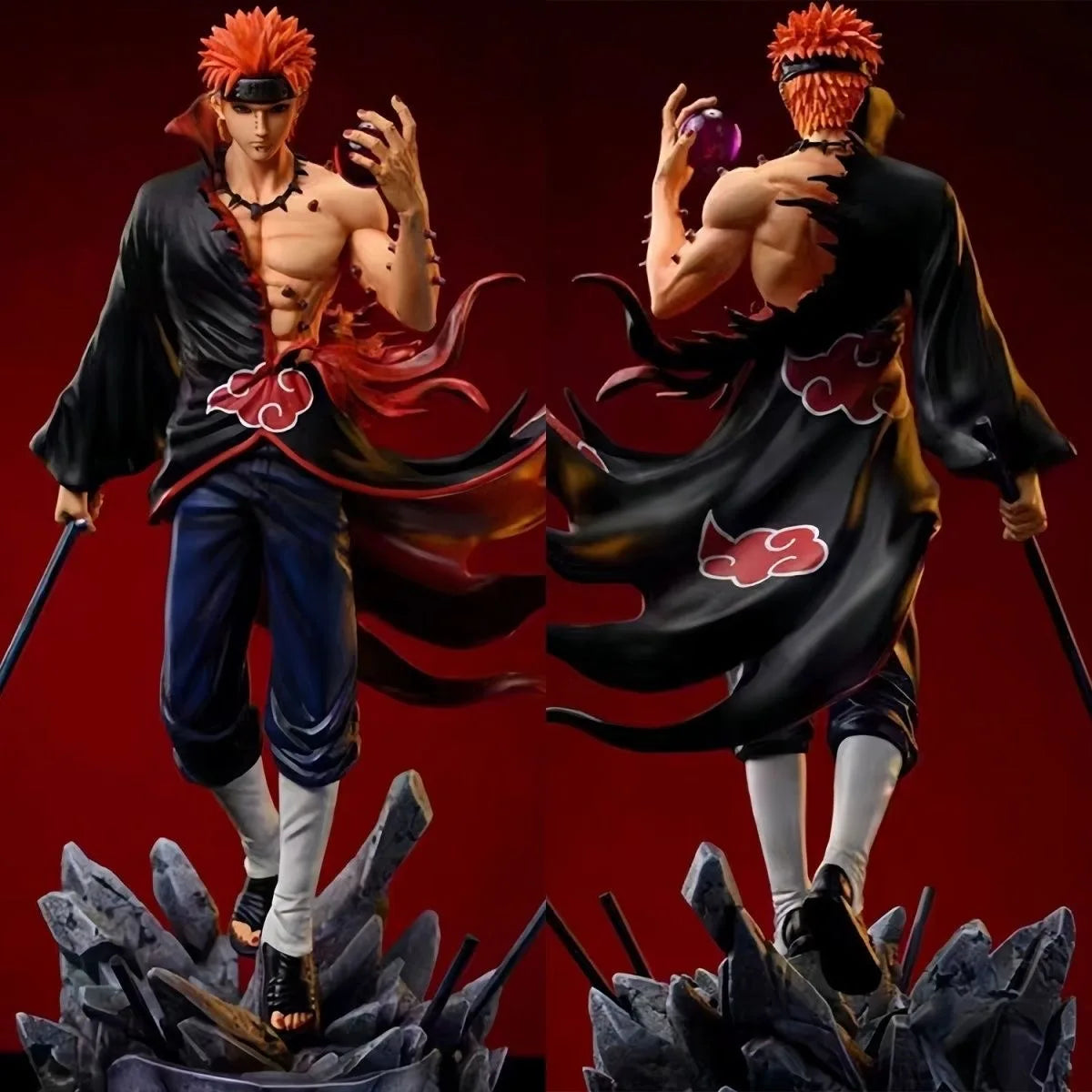 Action Figure Pain (Nagato) – Naruto Shippuden Colecionável Premium (23cm)