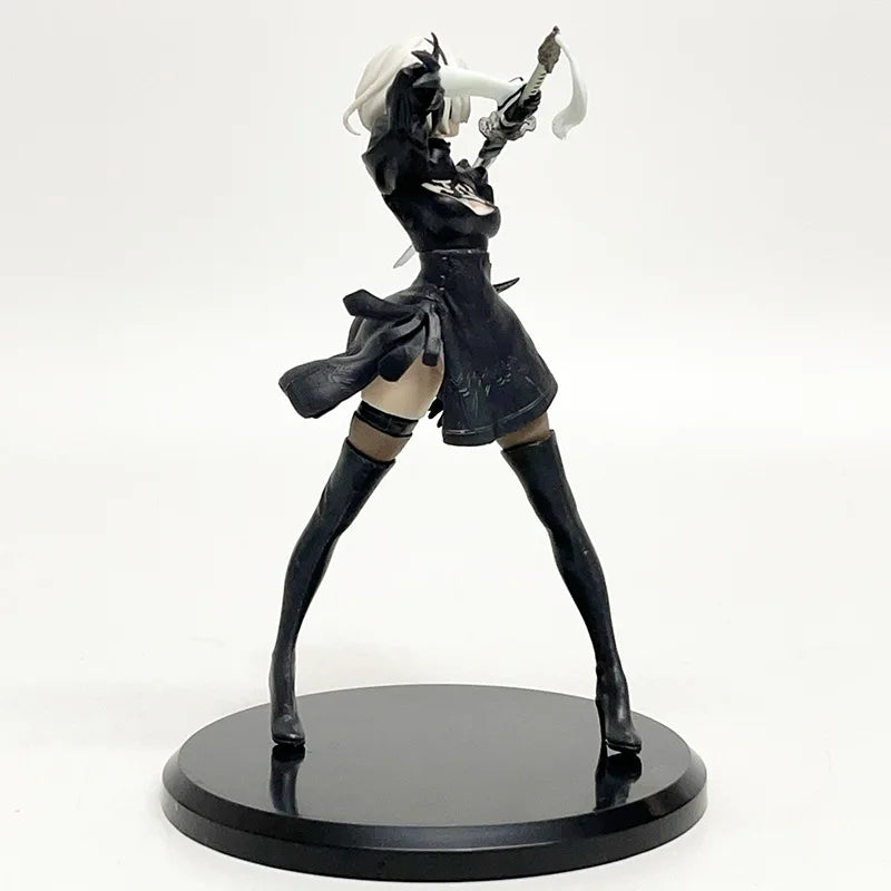 Action Figure YoRHa 2B – NieR:Automata Colecionável Premium (18cm)
