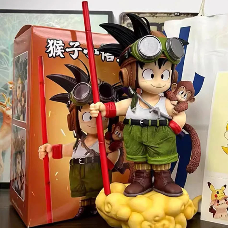 Luminária Action Figure Dragon Ball – Son Goku Kamehameha (16cm)